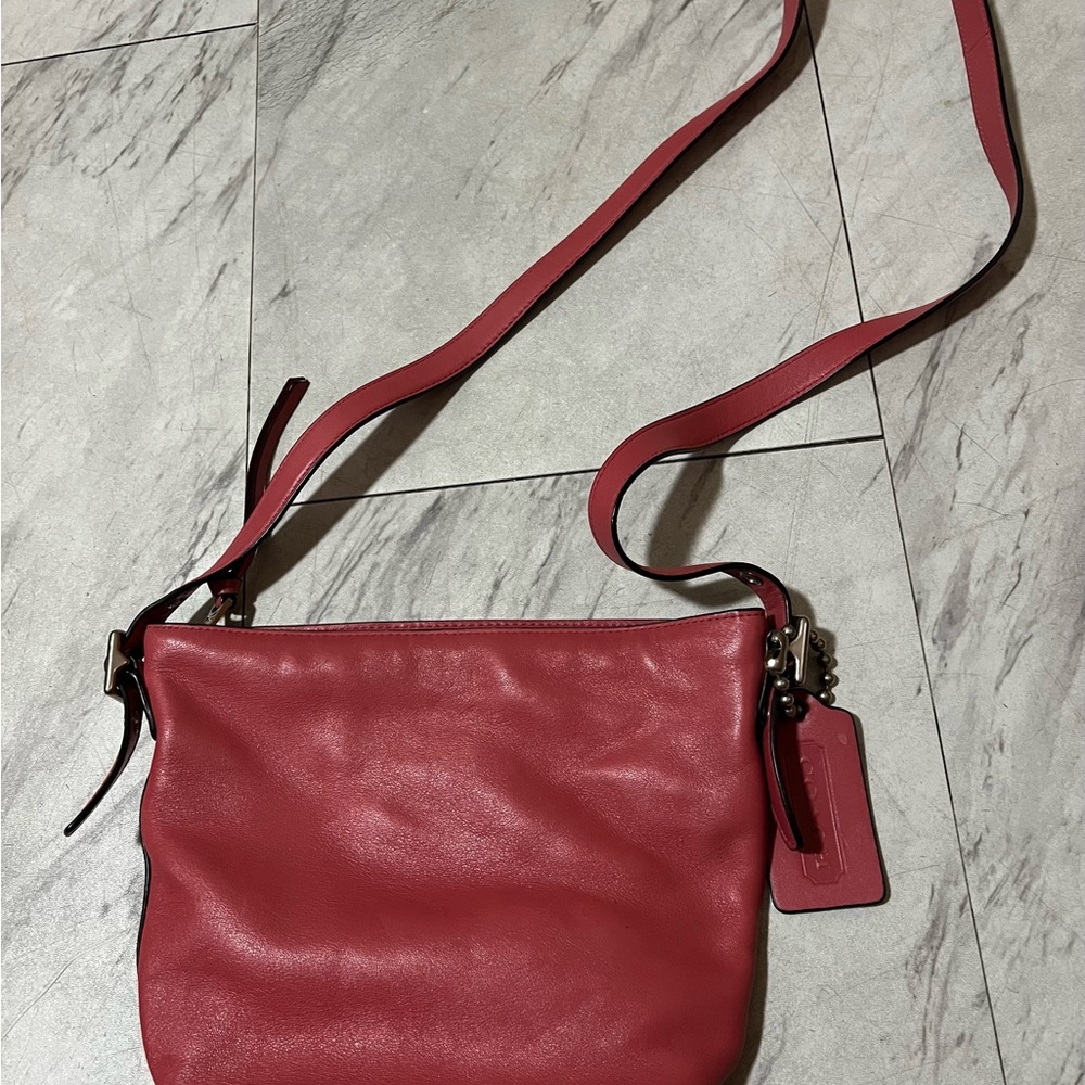 Coach Raspberry Pink Crossbody Bag